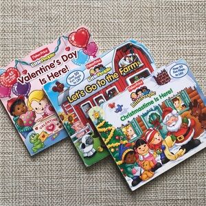 Fisher-Price Little People Lift-the-Flap Books